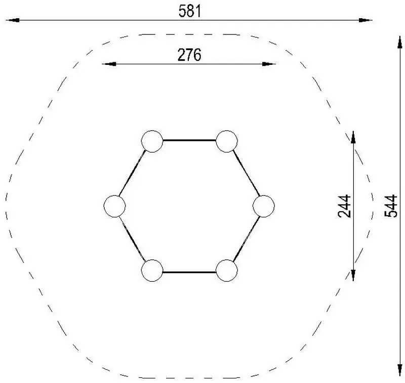 Песочница DastimArt 706 (Yellow/Red) - 2