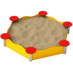 Nisipiera DastimArt 706 (Yellow/Red)