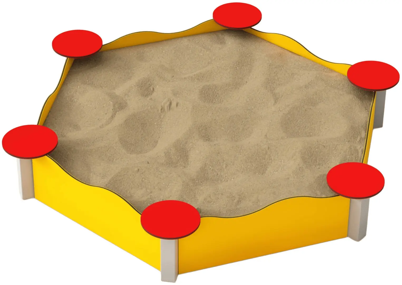 Песочница DastimArt 706 (Yellow/Red)