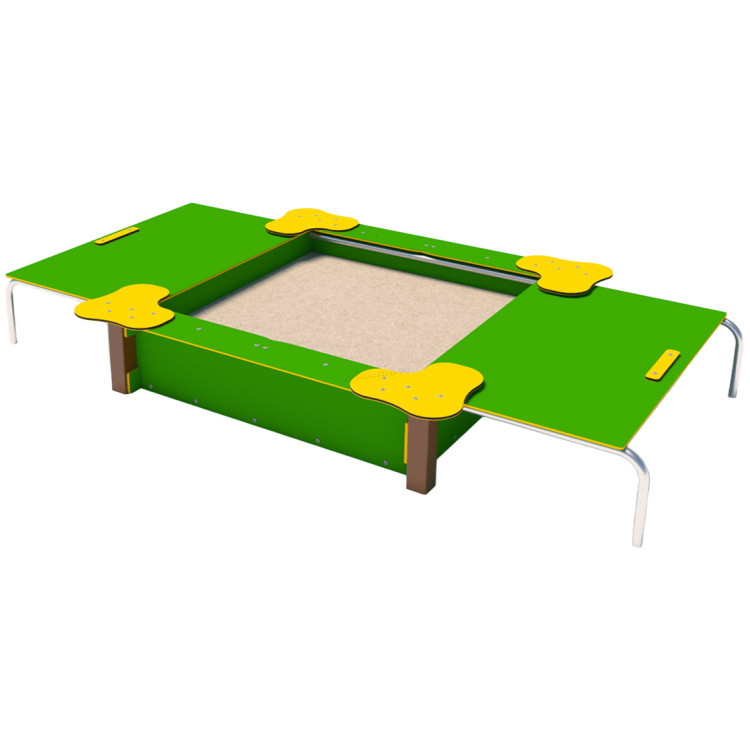 Песочница SMYard 707 (Green/Yellow)