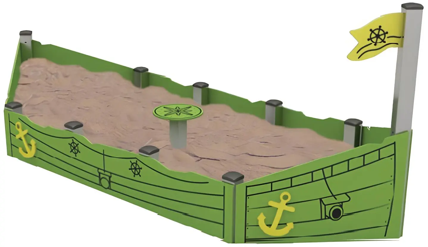 Песочница DastimArt 718 (Green/Yellow) - 2
