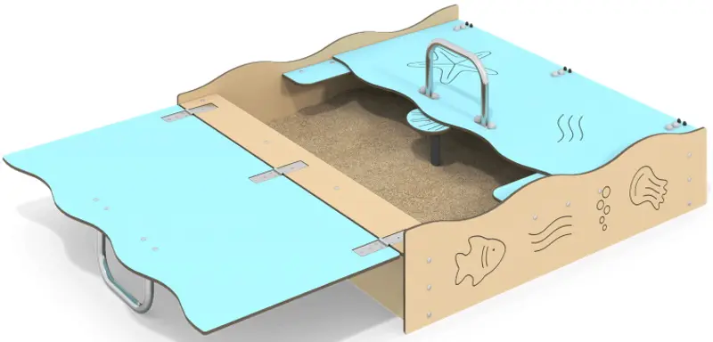 Песочница DastimArt Ocean 714 (Natural/Blue) - 2