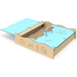 Песочница DastimArt Ocean 714 (Natural/Blue) Thumb