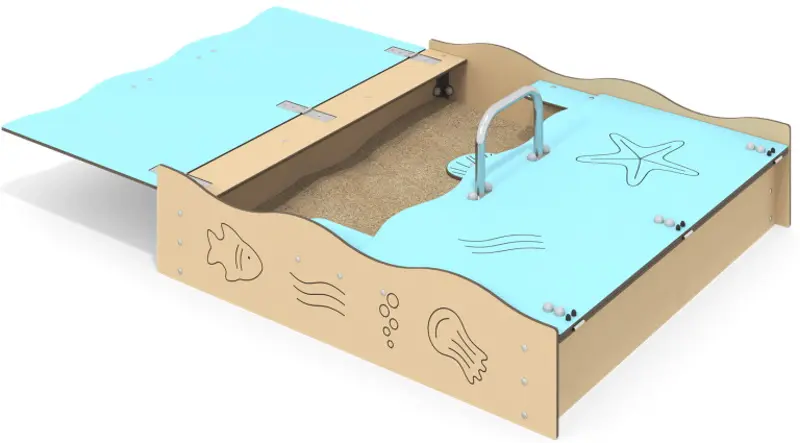 Песочница DastimArt Ocean 714 (Natural/Blue) - 3