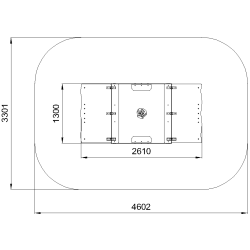Песочница DastimArt Ocean 714 (Natural/Blue) Thumb