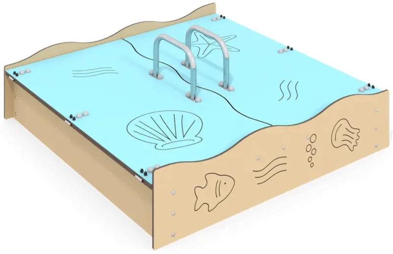 Песочница DastimArt Ocean 714 (Natural/Blue) - 4
