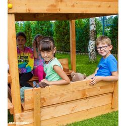 Nisipiera Fungoo Beach Module for Fortress & Paradise (Wood Teak) Thumb