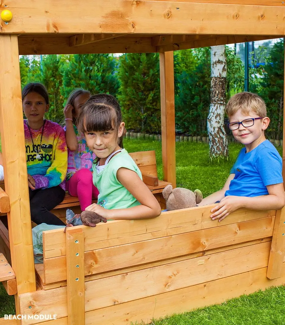 Nisipiera Fungoo Beach Module for Fortress & Paradise (Wood Teak)