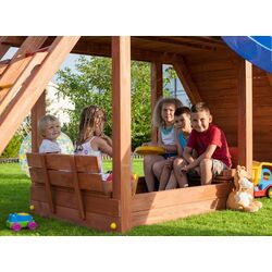 Nisipiera Fungoo Beach Module (Wood Teak) Thumb