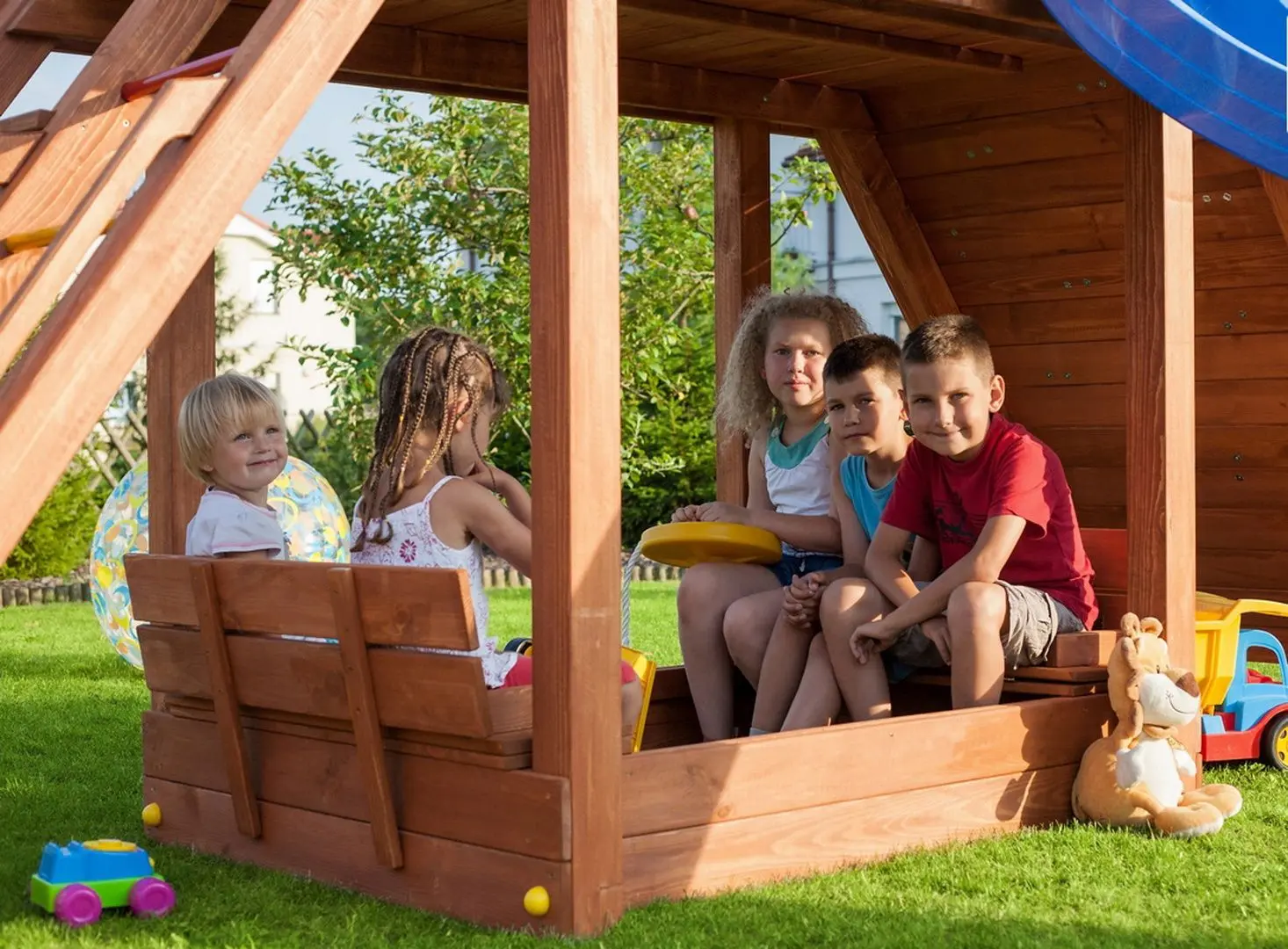 Nisipiera Fungoo Beach Module (Wood Teak)