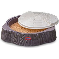 Nisipiera cu capac Little Tikes Trunchi de copac