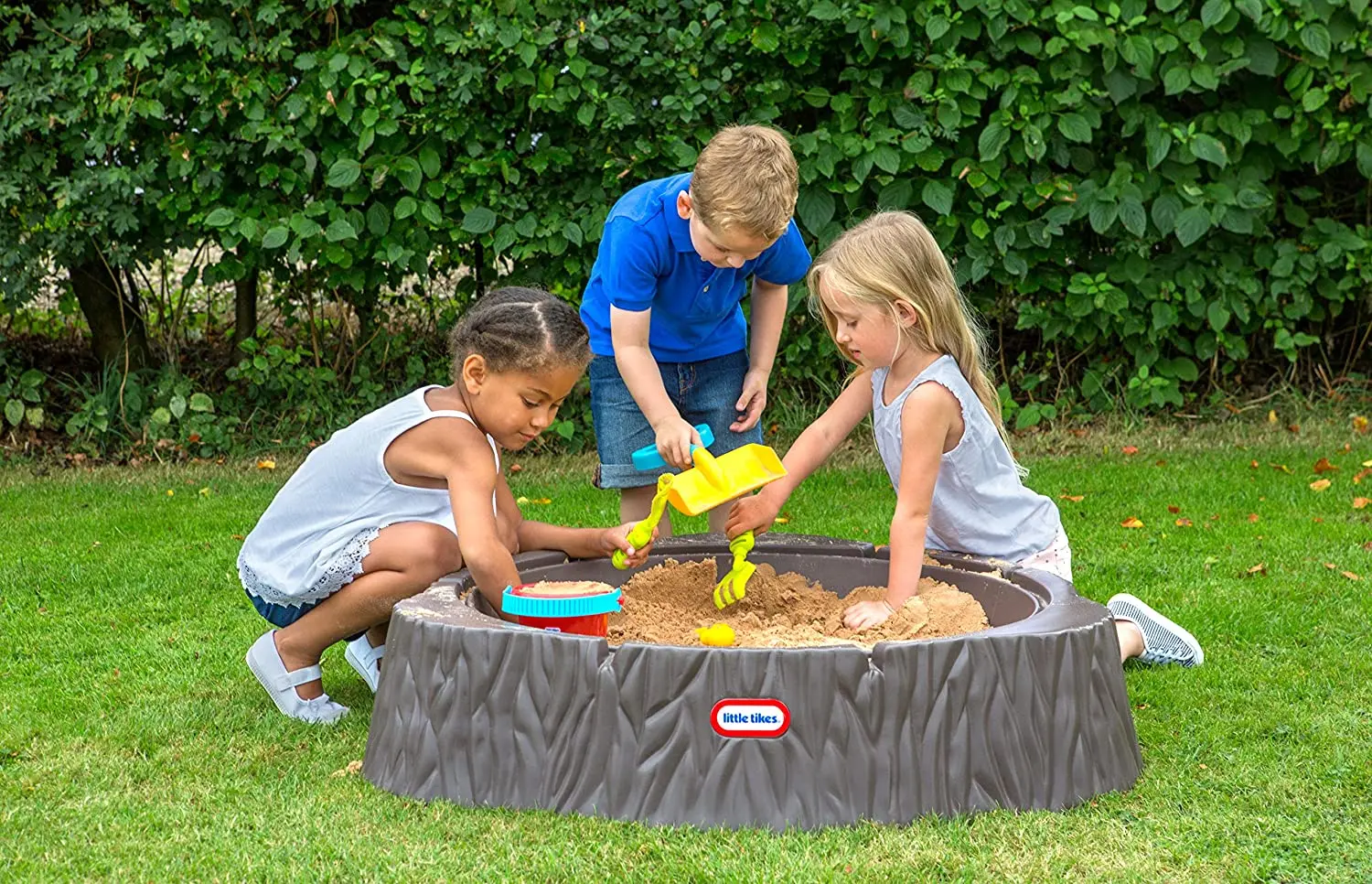 Nisipiera cu capac Little Tikes Trunchi de copac - 4