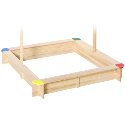 Nisipiera Outsunny 343-035 (Natural) Thumb