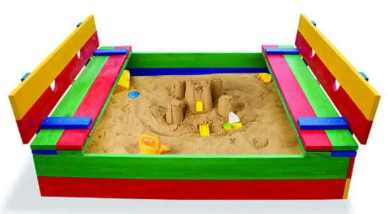 Nisipiera cu capac PlayPark Nisip-011 - 3