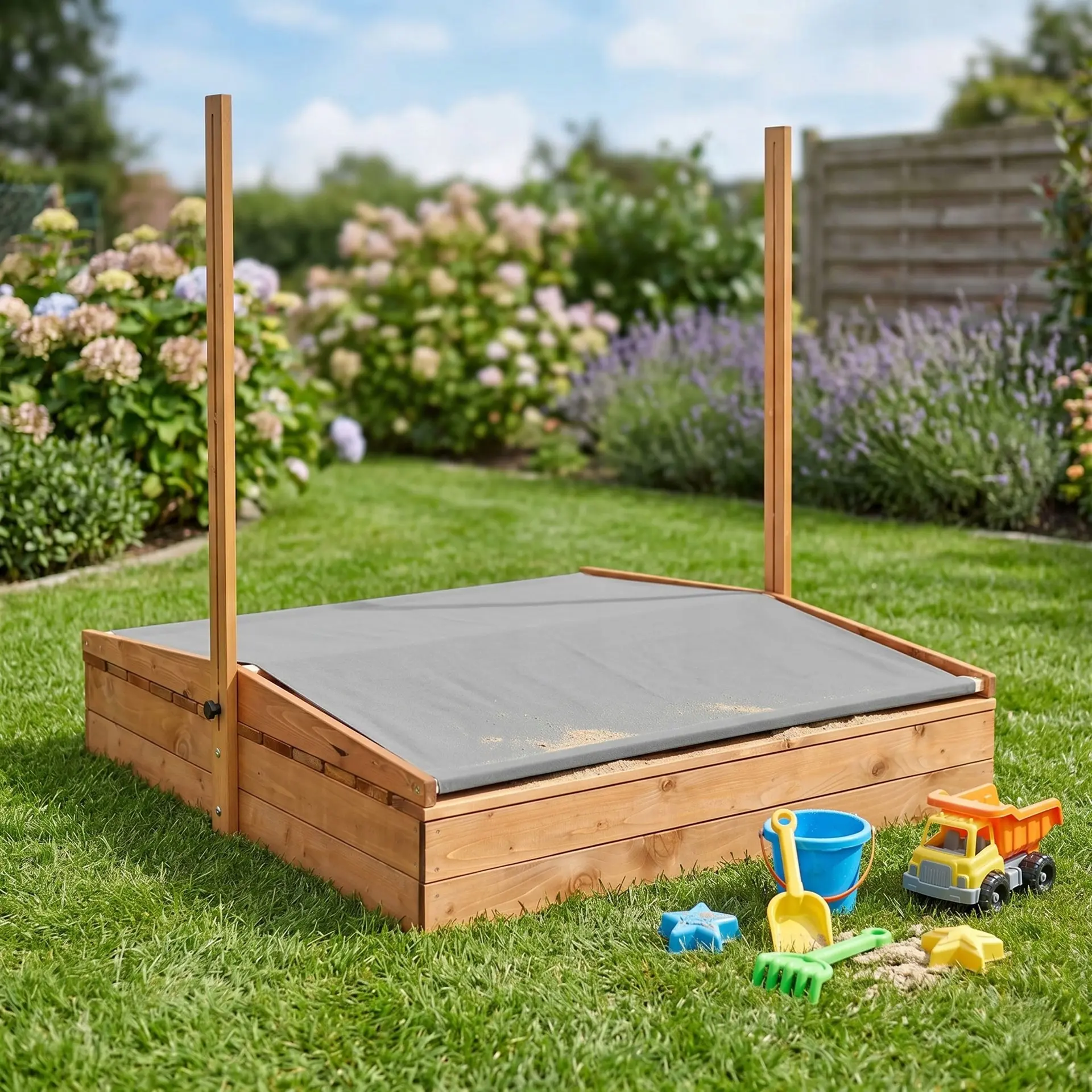 Nisipiera Springos SB-120RSET (Brown) - 7