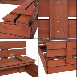 Nisipiera Springos SBP100SET04 (Brown) Thumb