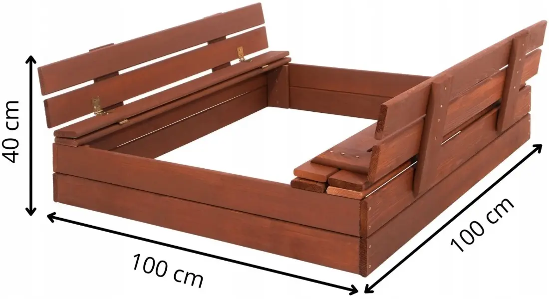 Nisipiera Springos SBP100SET04 (Brown) - 8