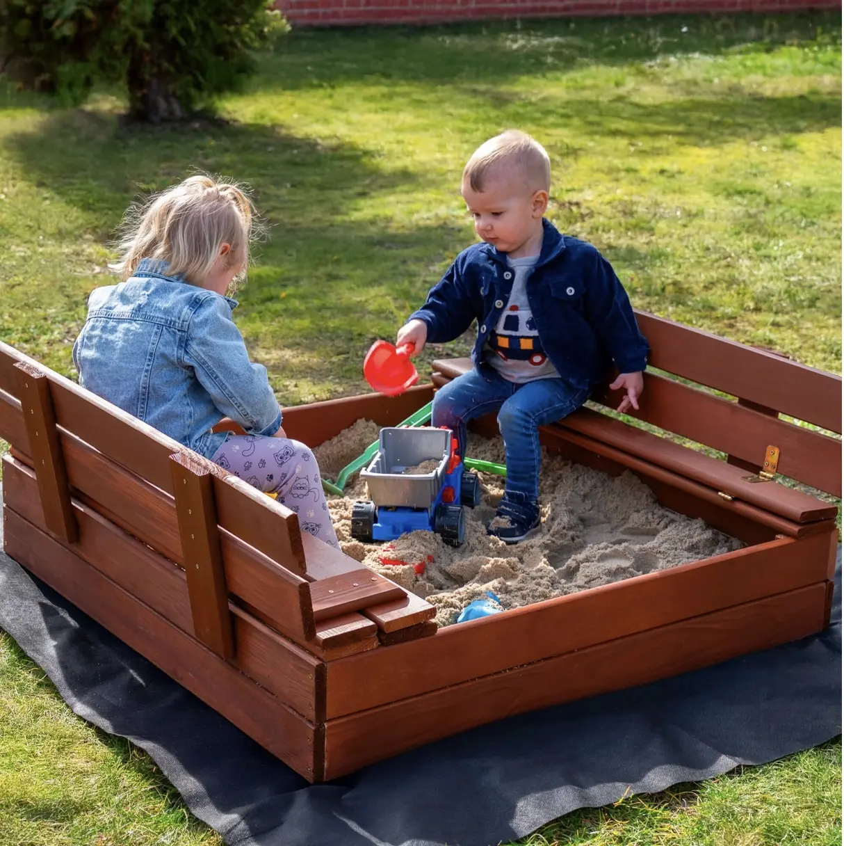 Nisipiera Springos SBP100SET04 (Brown) - 9