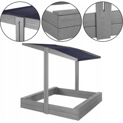 Nisipiera Springos SBP120RSET01 (Grey) Thumb