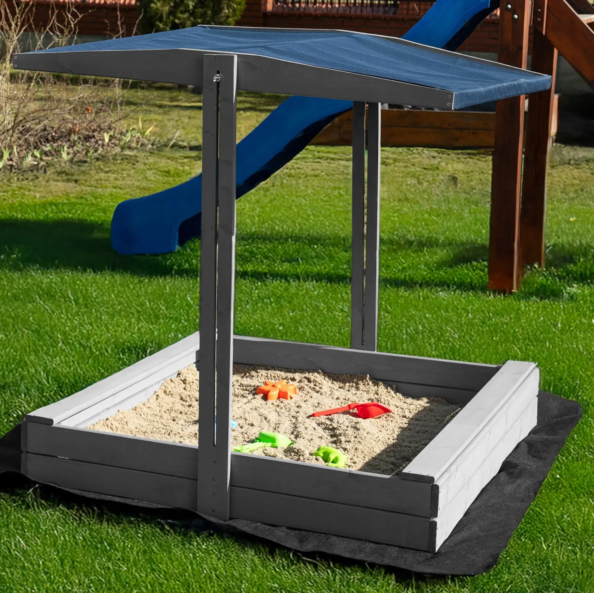 Nisipiera Springos SBP120RSET01 (Grey) - 6