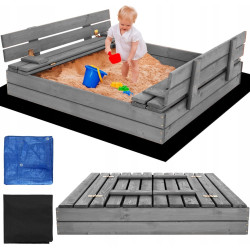 Nisipiera Springos SBP120SET01X (Grey) Thumb