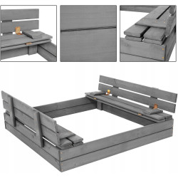 Nisipiera Springos SBP120SET01X (Grey) Thumb