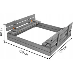Nisipiera Springos SBP120SET01X (Grey) Thumb