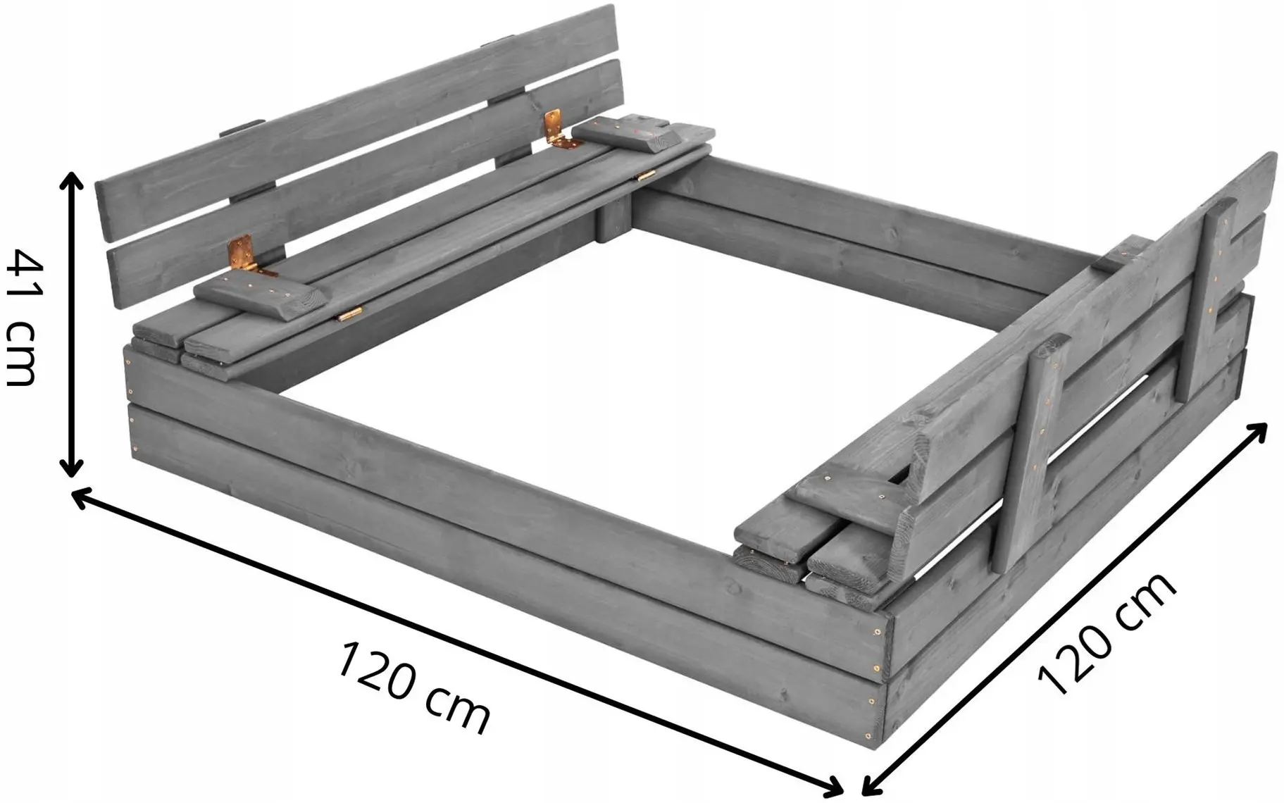 Nisipiera Springos SBP120SET01X (Grey) - 5