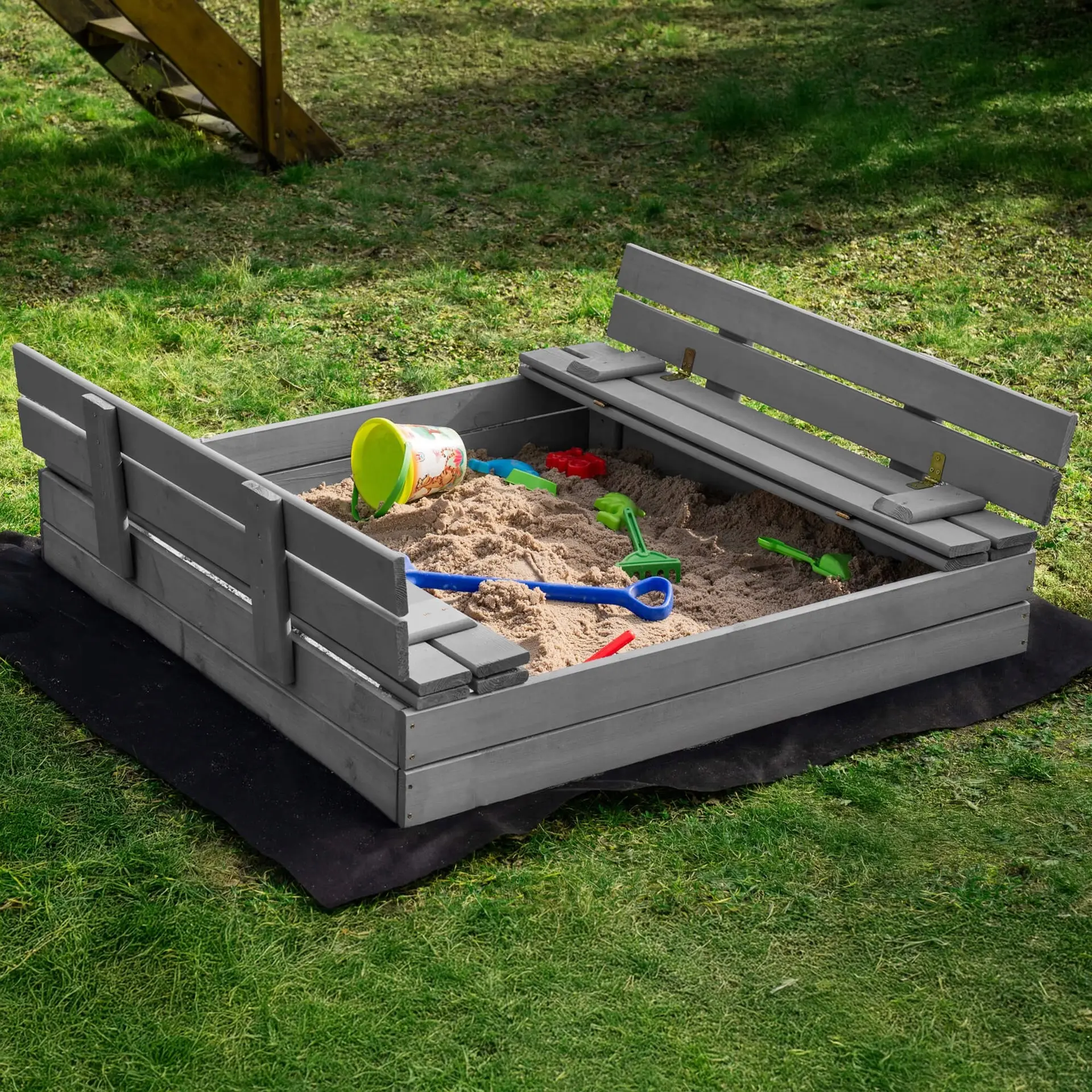 Nisipiera Springos SBP120SET01X (Grey) - 7