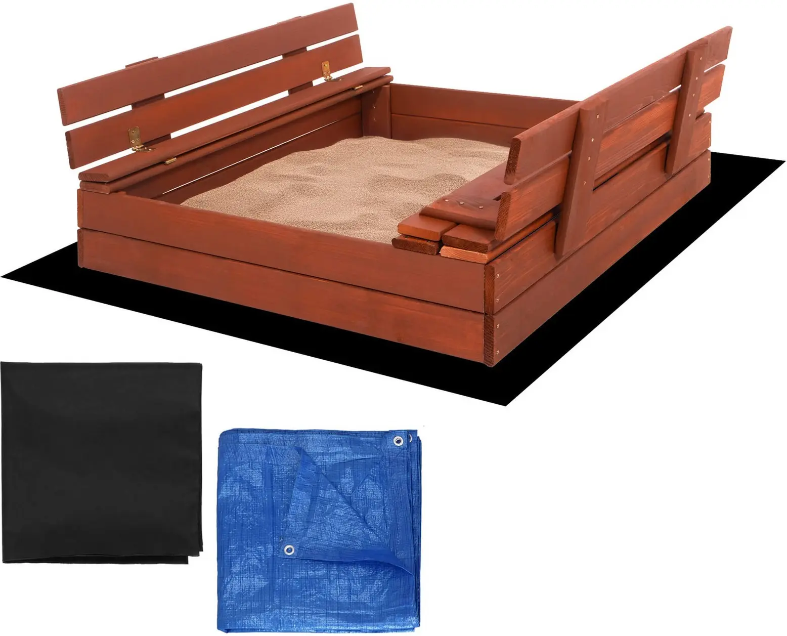 Nisipiera Springos SBP120SET02 (Brown) - 2