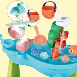Игровой водный столик 2в1 Woopie 46408 (Blue/Green) Thumb