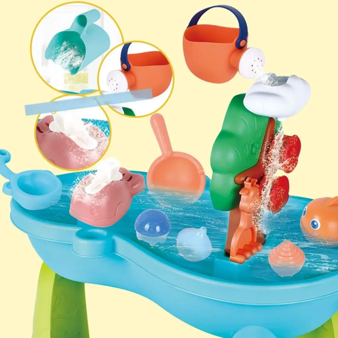 Игровой водный столик 2в1 Woopie 46408 (Blue/Green) - 2