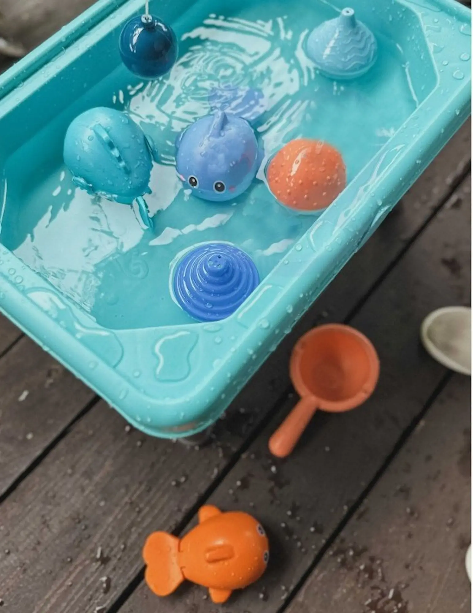 Игровой водный столик 3в1 Woopie Fishing Time (Blue/Grey) - 2