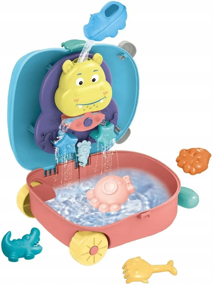 Песочница 3в1 Woopie Hippo Luggage Case (Multicolor) - 3