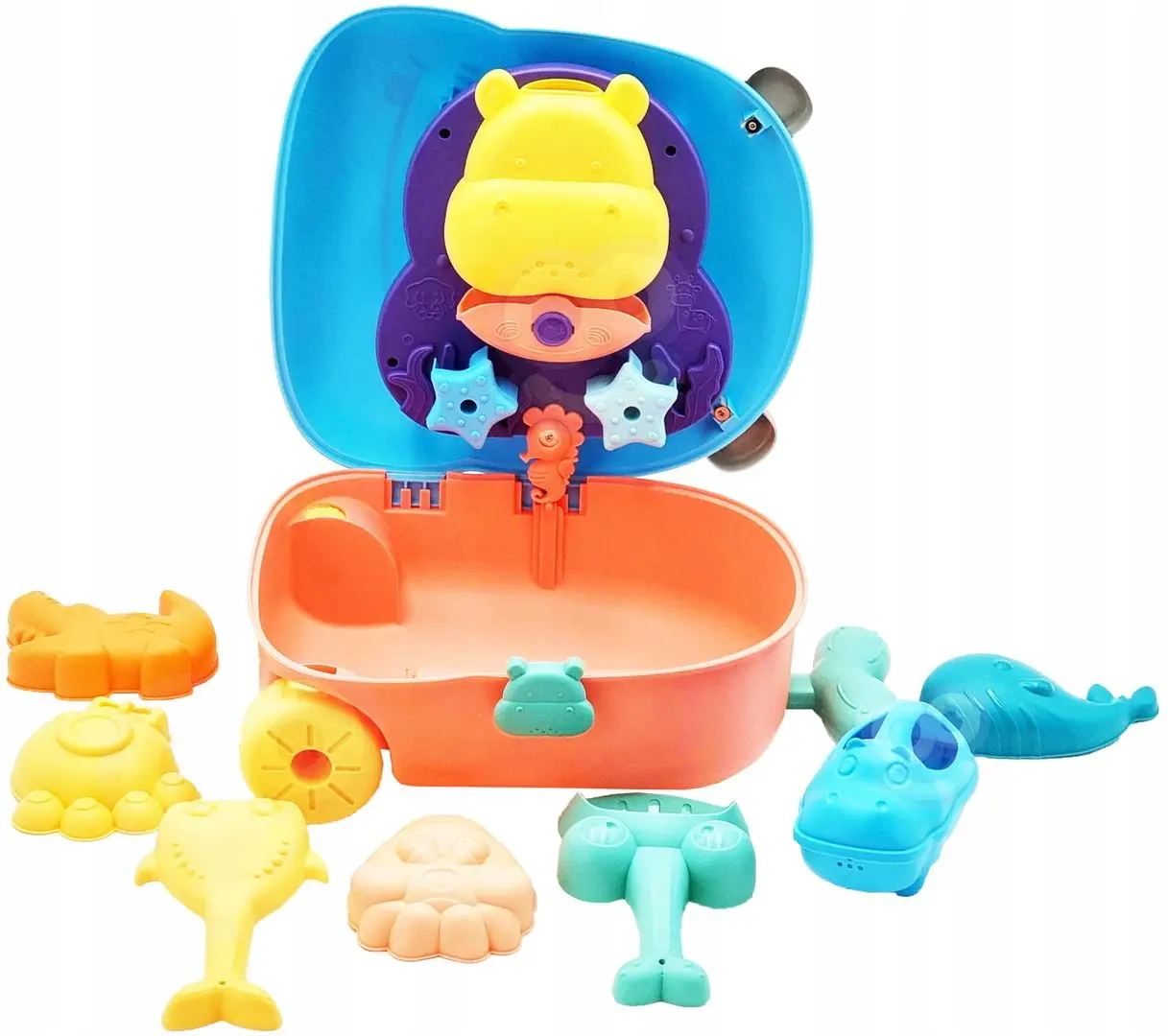 Песочница 3в1 Woopie Hippo Luggage Case (Multicolor) - 4
