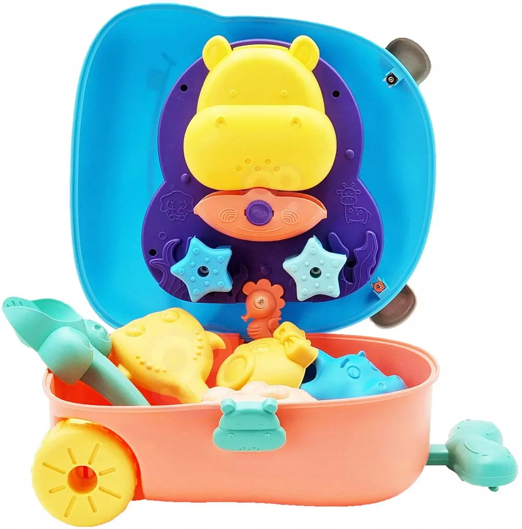 Песочница 3в1 Woopie Hippo Luggage Case (Multicolor) - 5