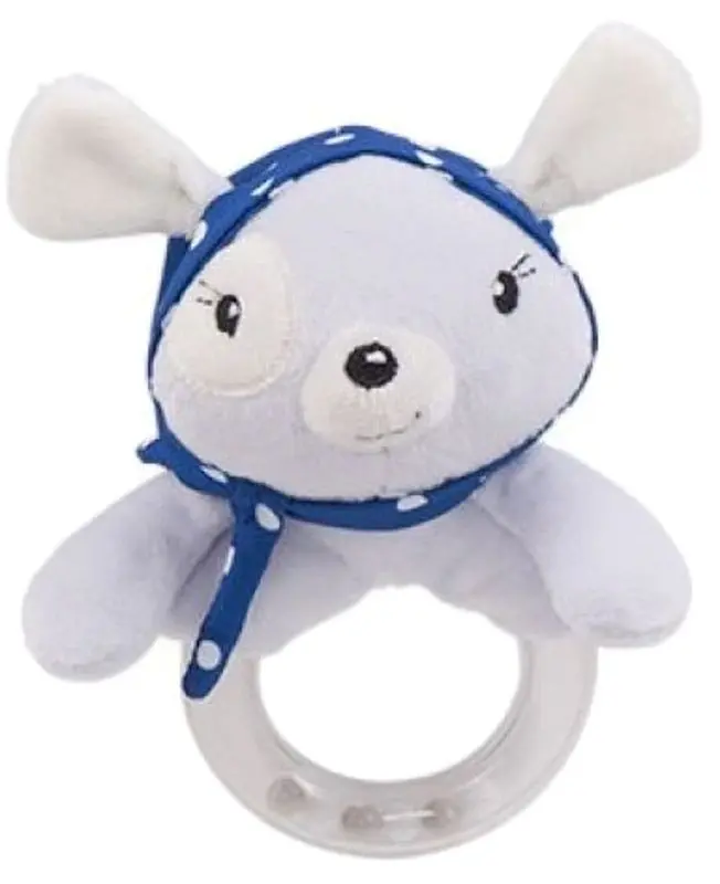 Jucarie zornaitoare Kikka Boo Love Rome Girl (White/Blue)