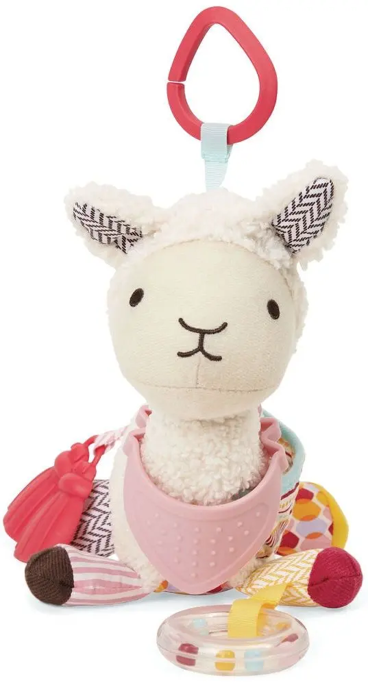 Jucarie sunatoare Skip Hop Bandana Buddies Lama