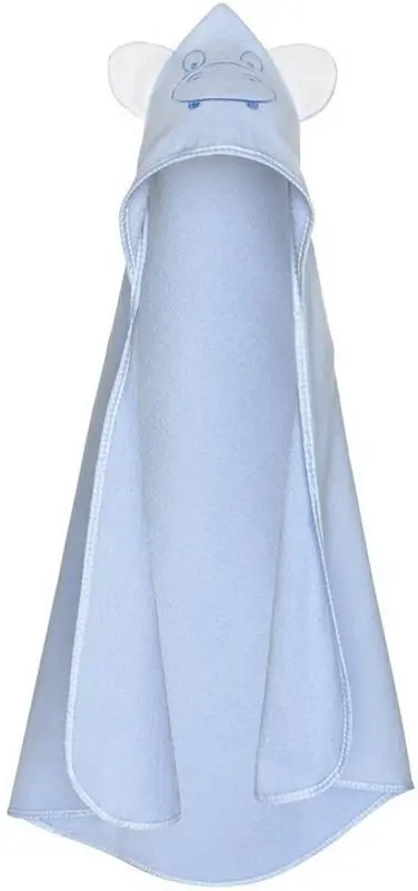 Prosop pentru copii cu gluga Qmini Hippo 80x80 (Blue)