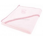 Prosop pentru copii cu gluga Qmini QM_BOC0035 (Pink)