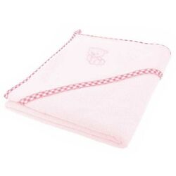 Prosop pentru copii cu gluga Qmini QM_BOC0035 (Pink)