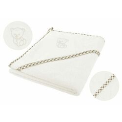 Prosop pentru copii cu gluga Qmini QM_BOC0037 (Ecru) Thumb