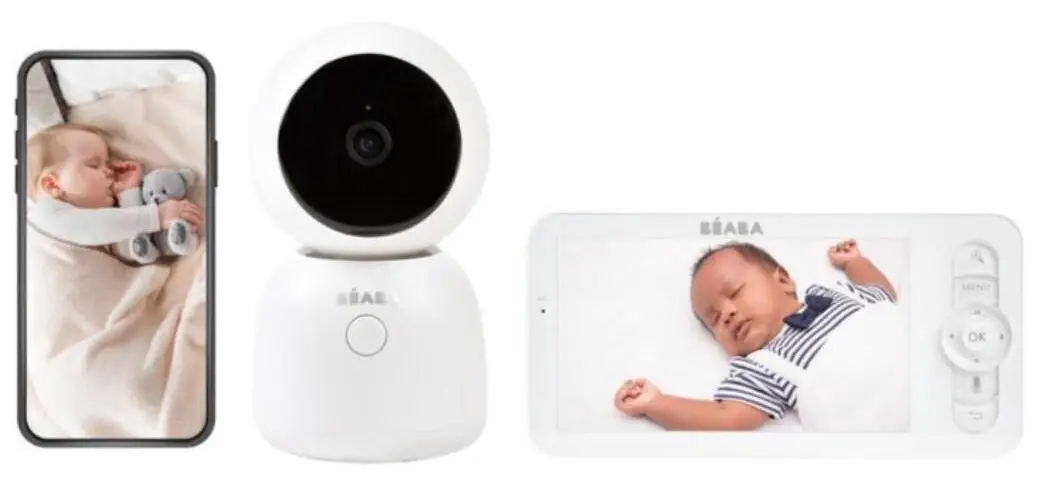 Videomonitor Beaba Wi-Fi Zen Connect (Light White) - 3