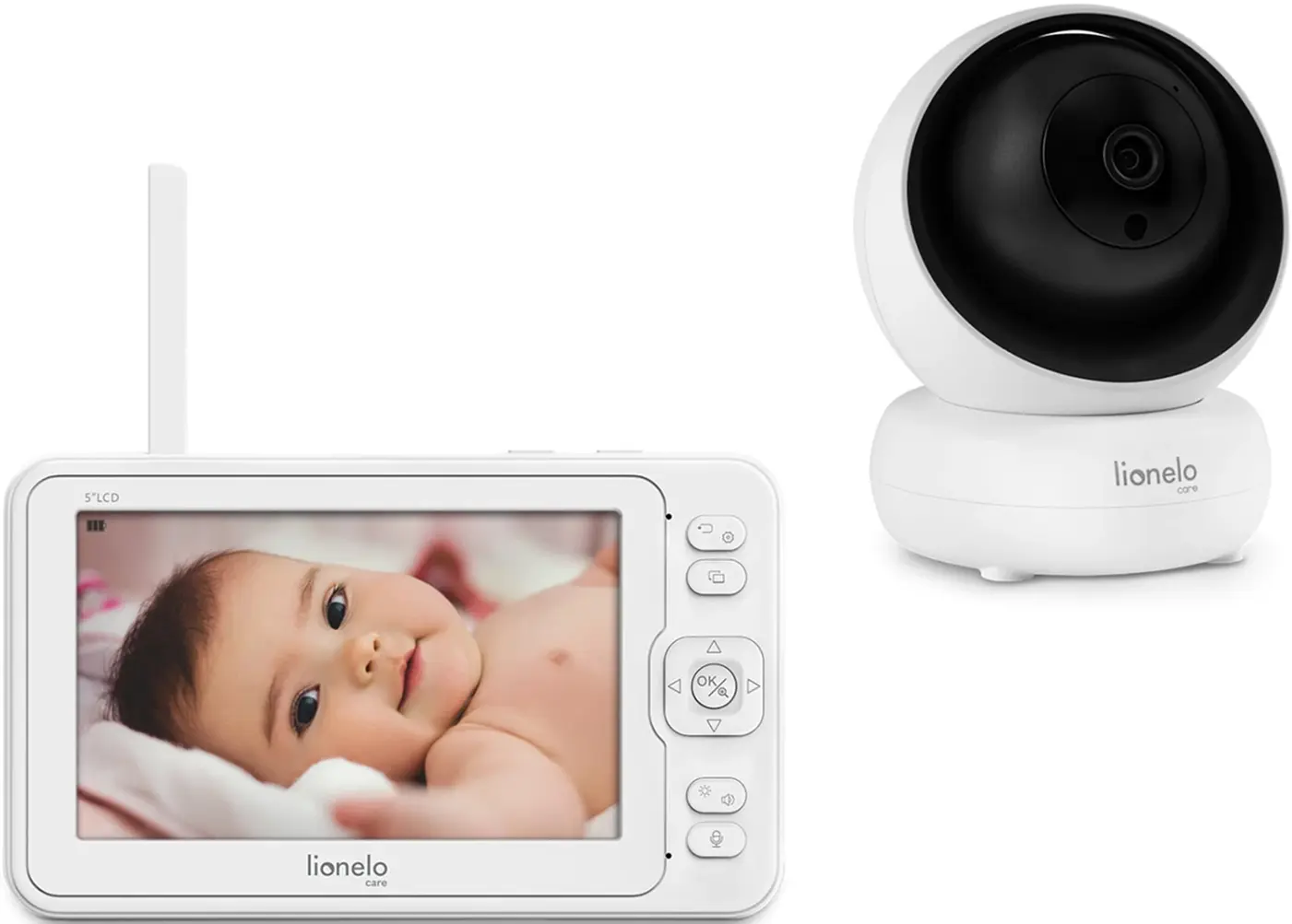 Videomonitor Lionelo Babyline 8.3 (White)