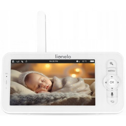 Videomonitor Lionelo Babyline 9.2 AI (White/Grey) Thumb