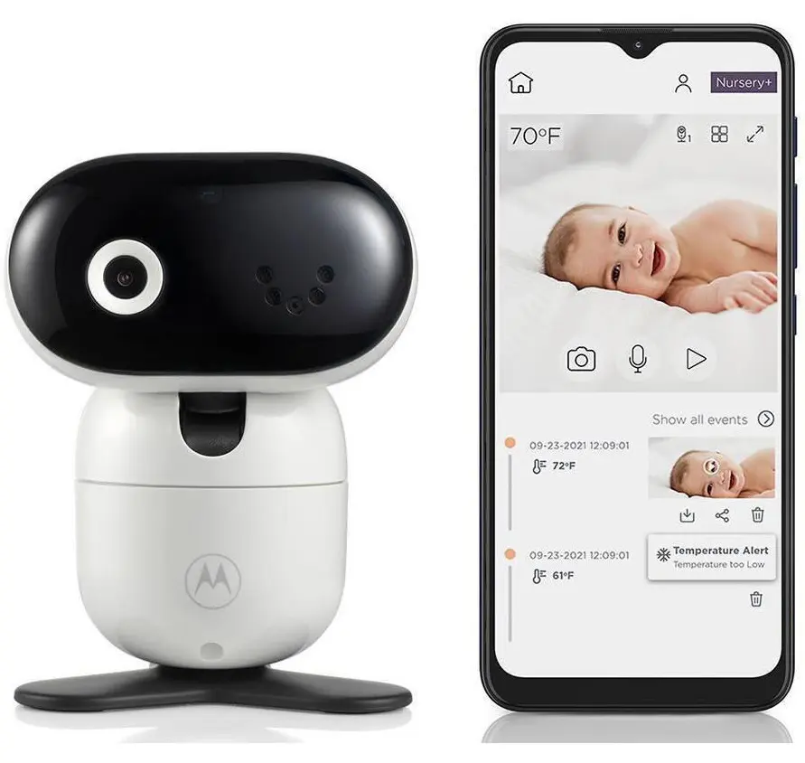Videomonitor Motorola Wi-Fi PIP1010 Connect (White)