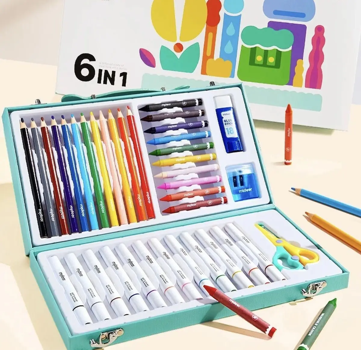 Набор для рисования 6в1 Mideer MD4309