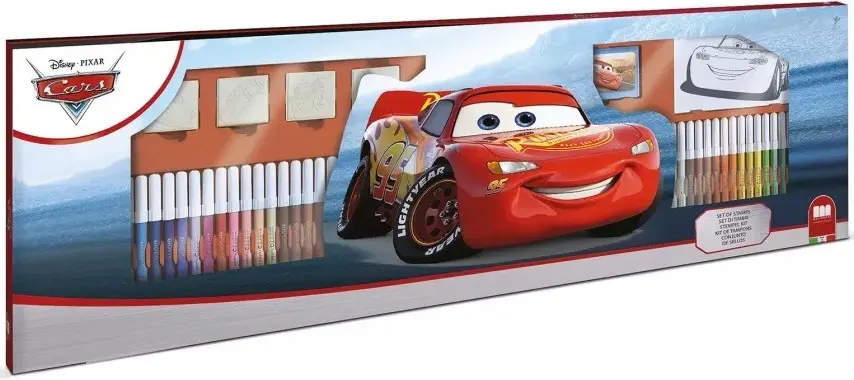 Set de colorat Multiprint Dieney Pixar Cars 60pcs