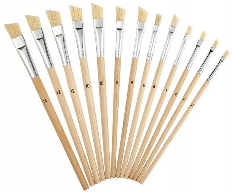 Set pensule pentru pictura Crelando HG02058A (Natural)