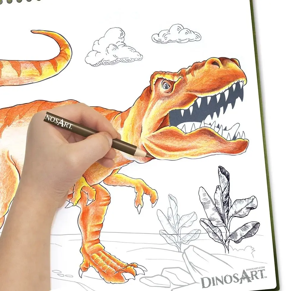 Set pentru creativitate DinosArt Creative Sketchbook 15206 - 5